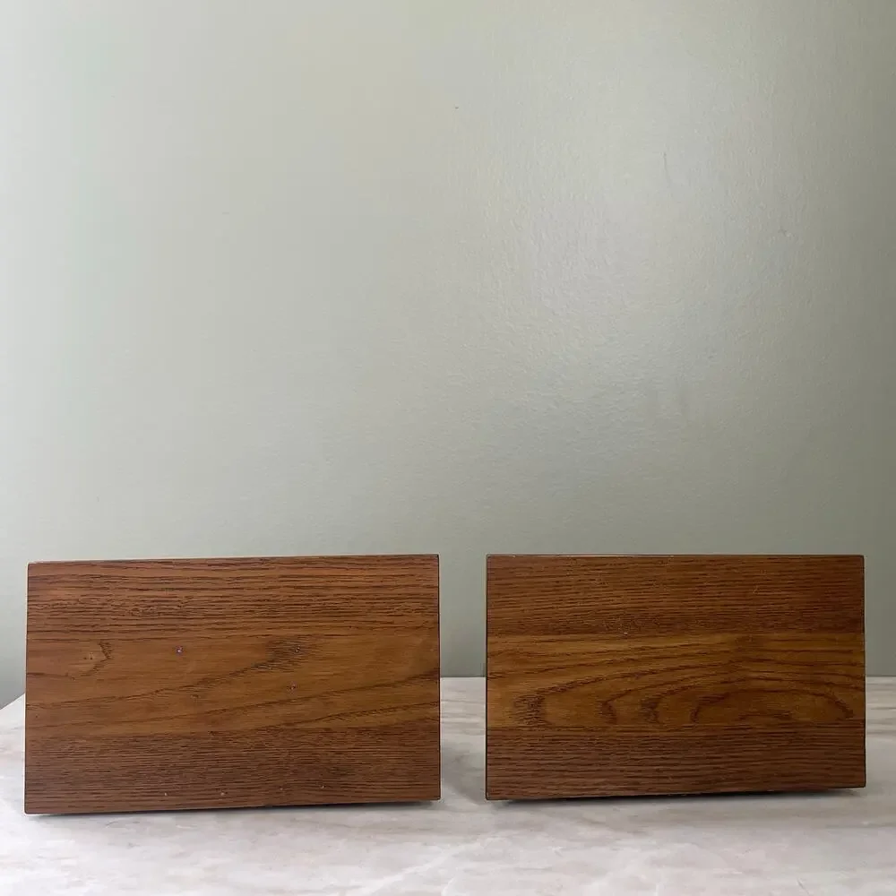 Vintage Solid Wood Coquette Bow Wall Shelf Set of 2